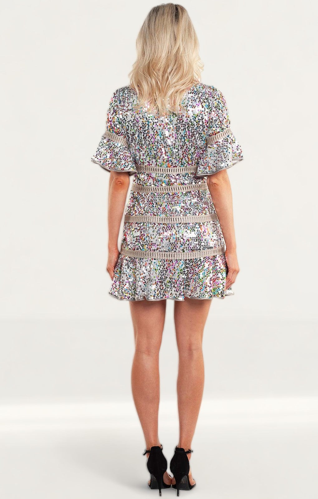 Saylor Muireann Embellished Mini Dress