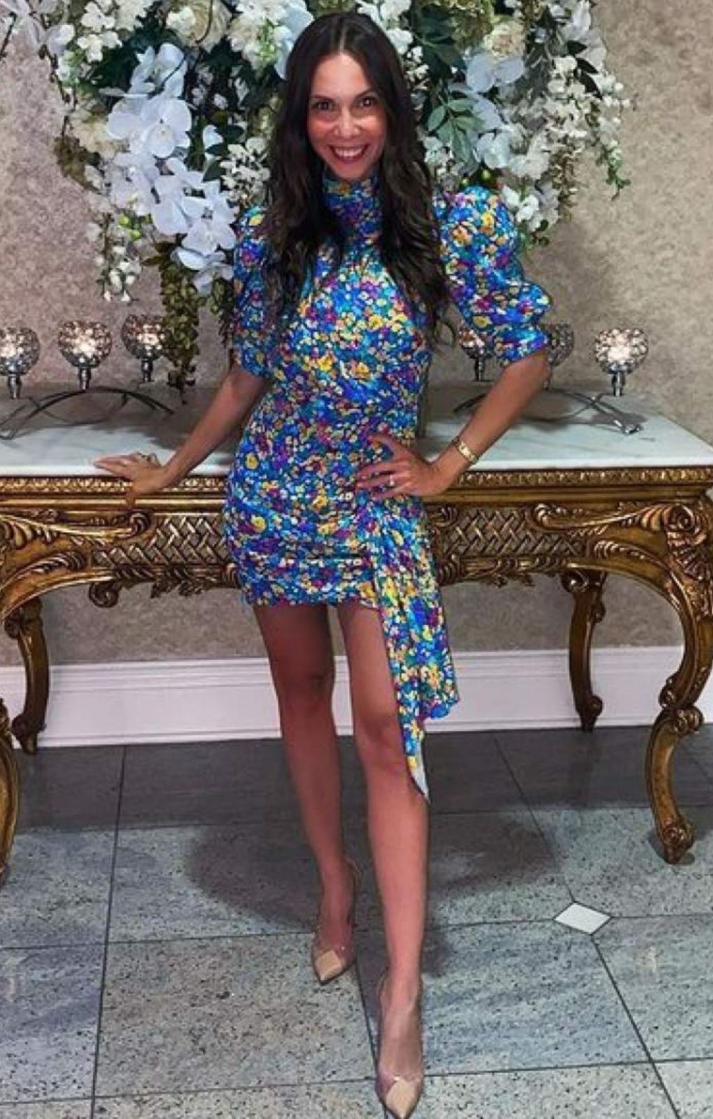 Saylor Vivienne Floral Mini Dress