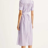 M&S Autograph Silk Blend Belted Midaxi Tiered Dress