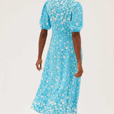 M&S Collection Floral Round Neck Midaxi Tea Dress