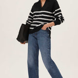 M&S Striped Collared Jumper