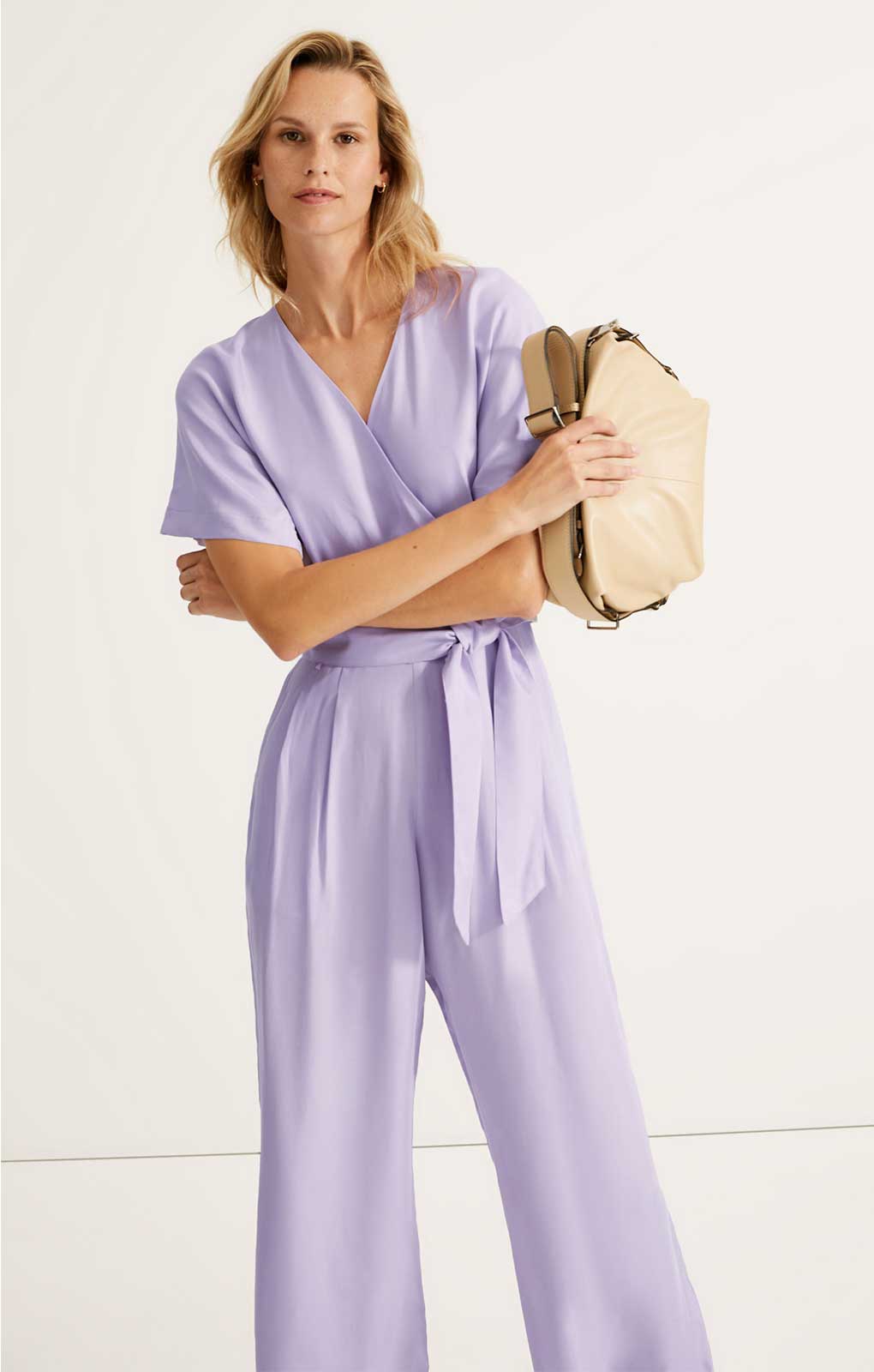 M&S Autograph Wide Leg Kimono Jumpsuit
