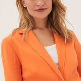 M&S Tangerine Linen Viscose Ultimate Blazer & Trouser