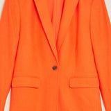 M&S Tangerine Linen Viscose Ultimate Blazer & Trouser
