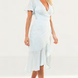 Seven Wonders Clara Blue Maxi Dress