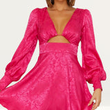 Seven Wonders Fuschia Rosalia Mini Dress