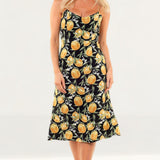 Seven Wonders Limoncello Slip Dress Lemon Print