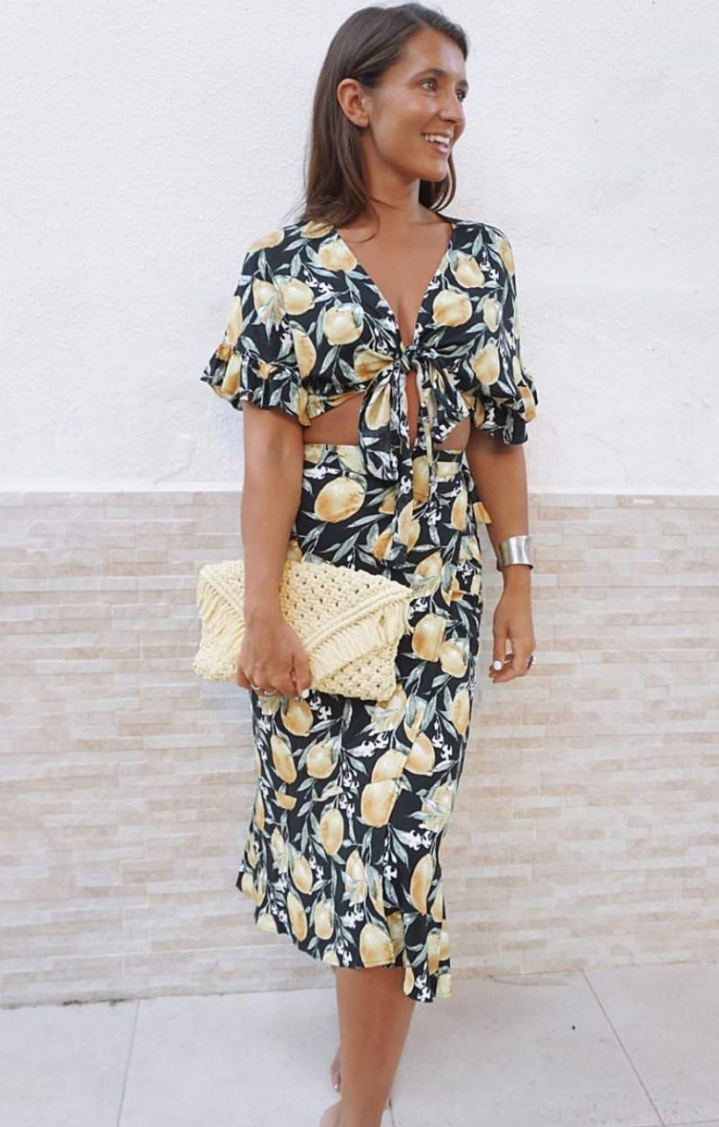 Seven Wonders Limoncello Wrap Co-Ord