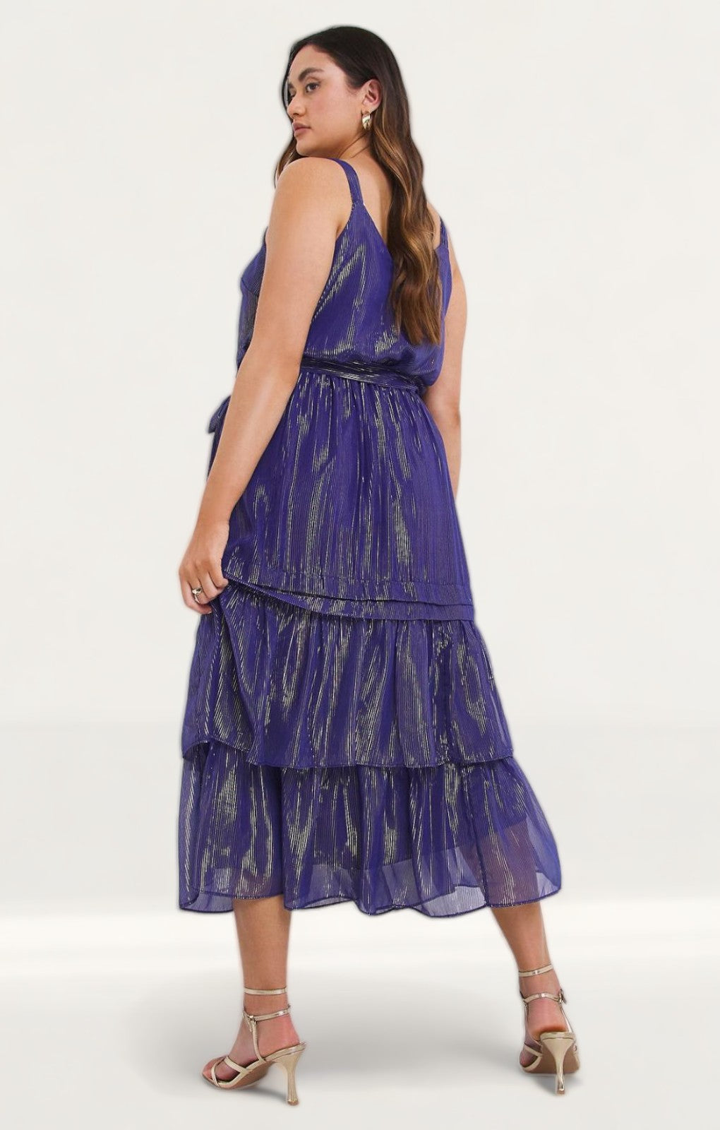 Simply Be Cobalt Midi Dress