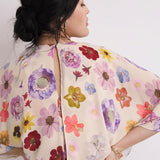 Simply Be Ivory Floral Midi Dress