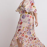 Simply Be Ivory Floral Midi Dress