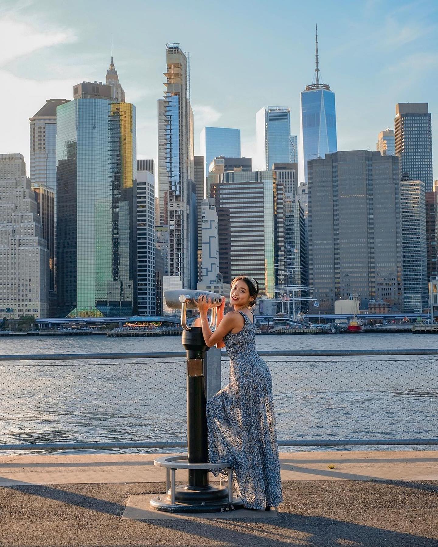 Dress The Population Ariyah Mineral Blue Floral Maxi Dress