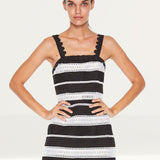 Talulah Darling White And Black Midi