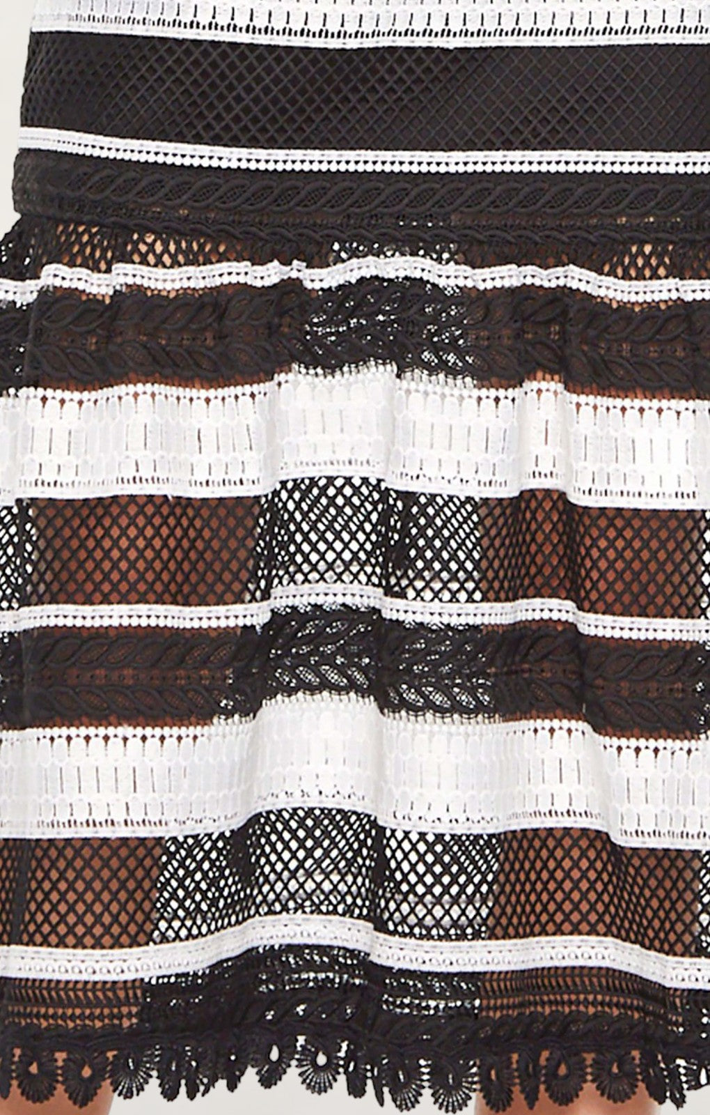 Talulah Darling White And Black Midi