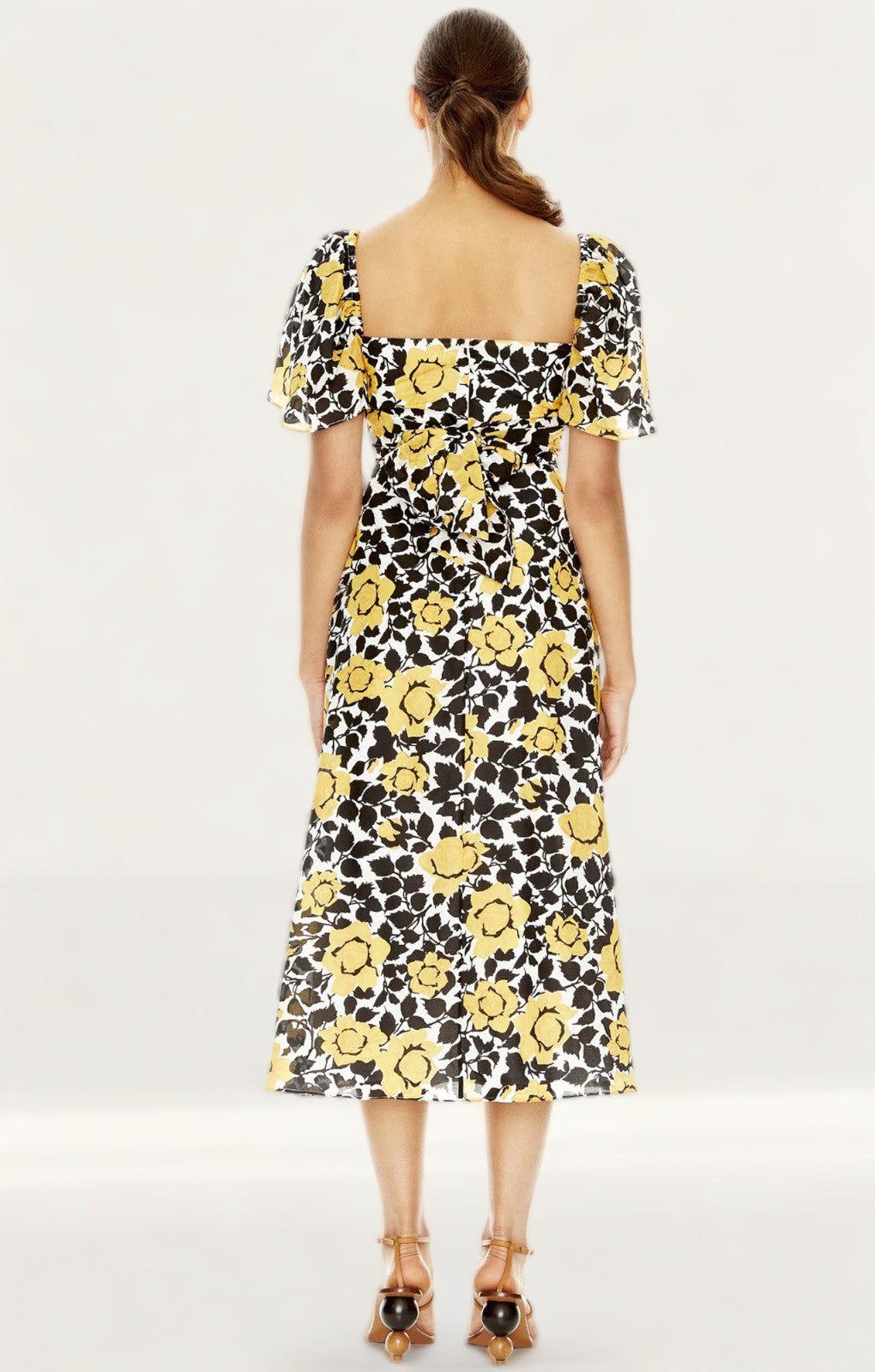 Talulah Fields Of Gold Midi Dress