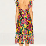Talulah Floral Barcelona Bloom Midi Dress