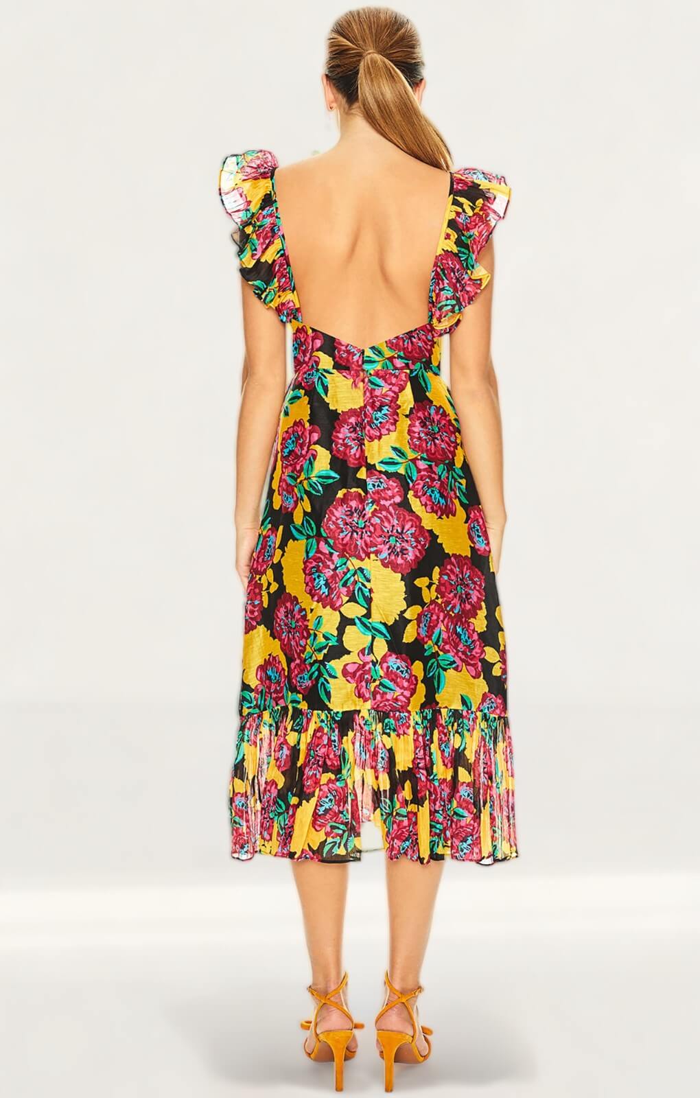 Talulah Floral Barcelona Bloom Midi Dress