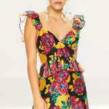 Talulah Floral Barcelona Bloom Midi Dress