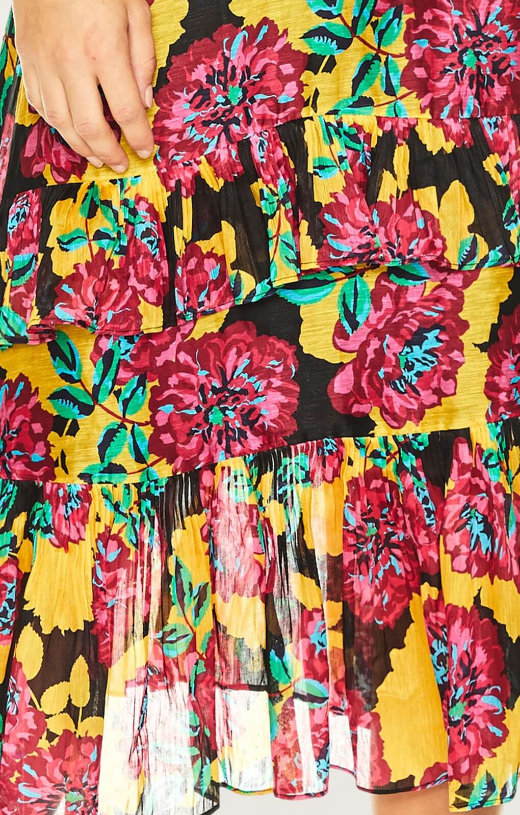 Talulah Floral Barcelona Bloom Midi Dress