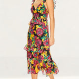 Talulah Floral Barcelona Bloom Midi Dress