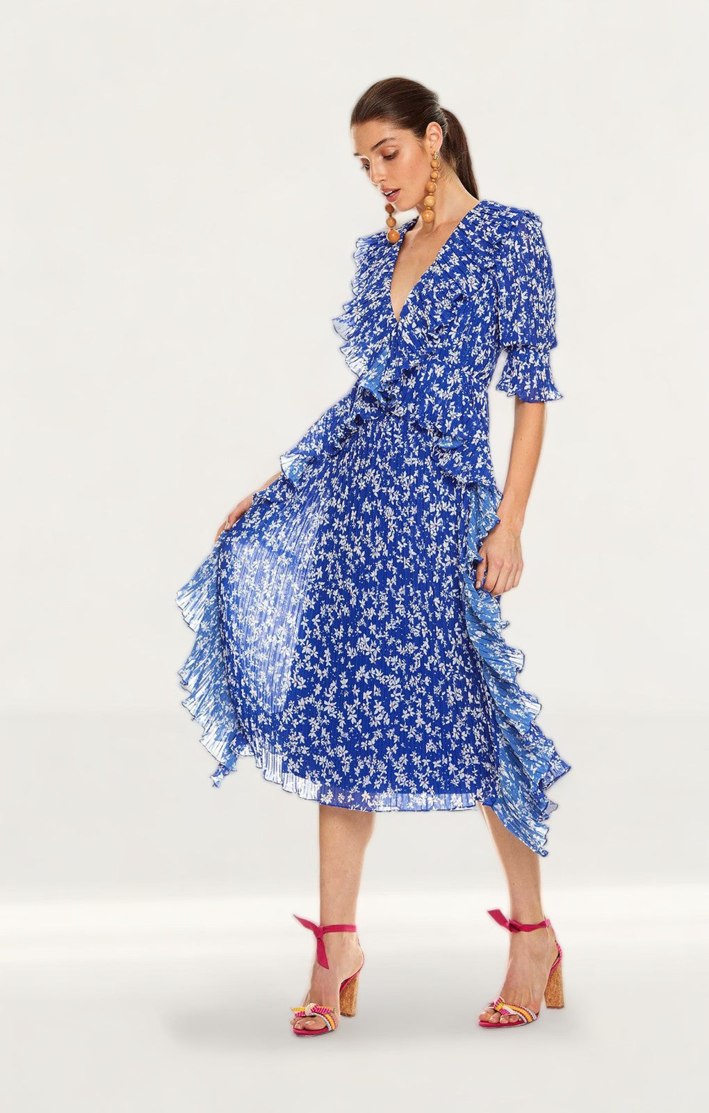 Talulah Mediterranean Minx Midi Dress
