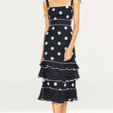 Talulah Midnight Daisy Whimsical Midi Dress
