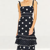 Talulah Midnight Daisy Whimsical Midi Dress