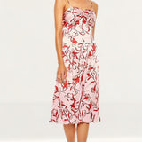 Talulah Pink Waltzing Midi Dress