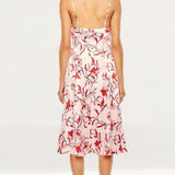 Talulah Pink Waltzing Midi Dress