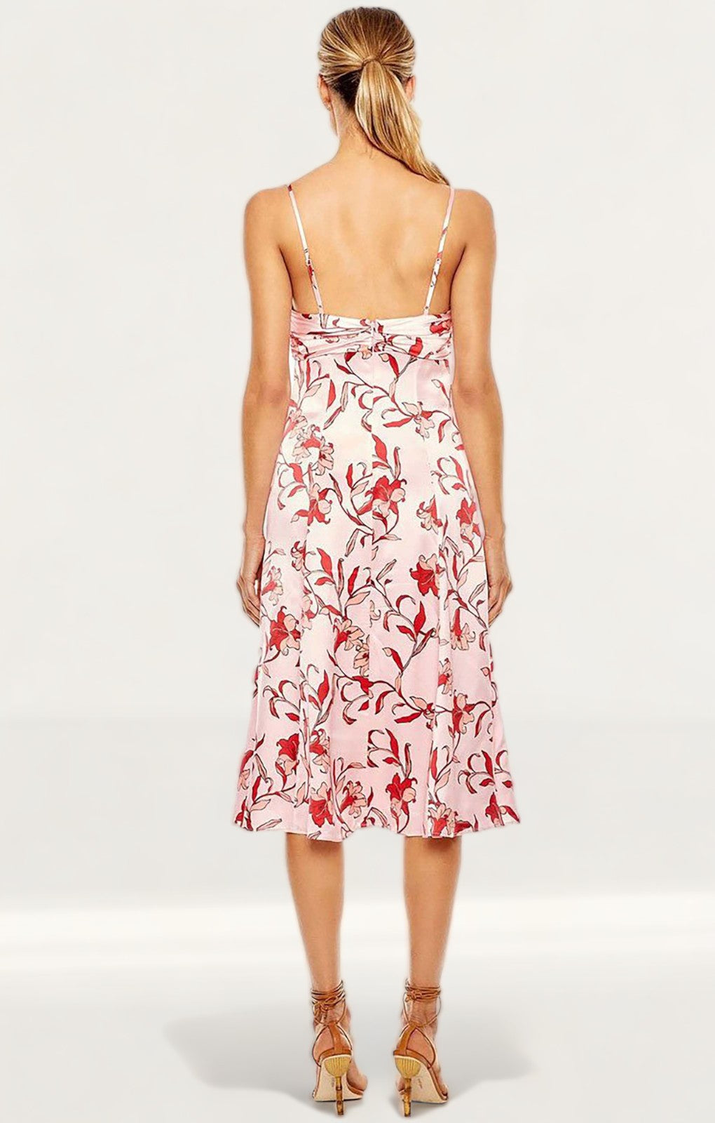 Talulah Pink Waltzing Midi Dress