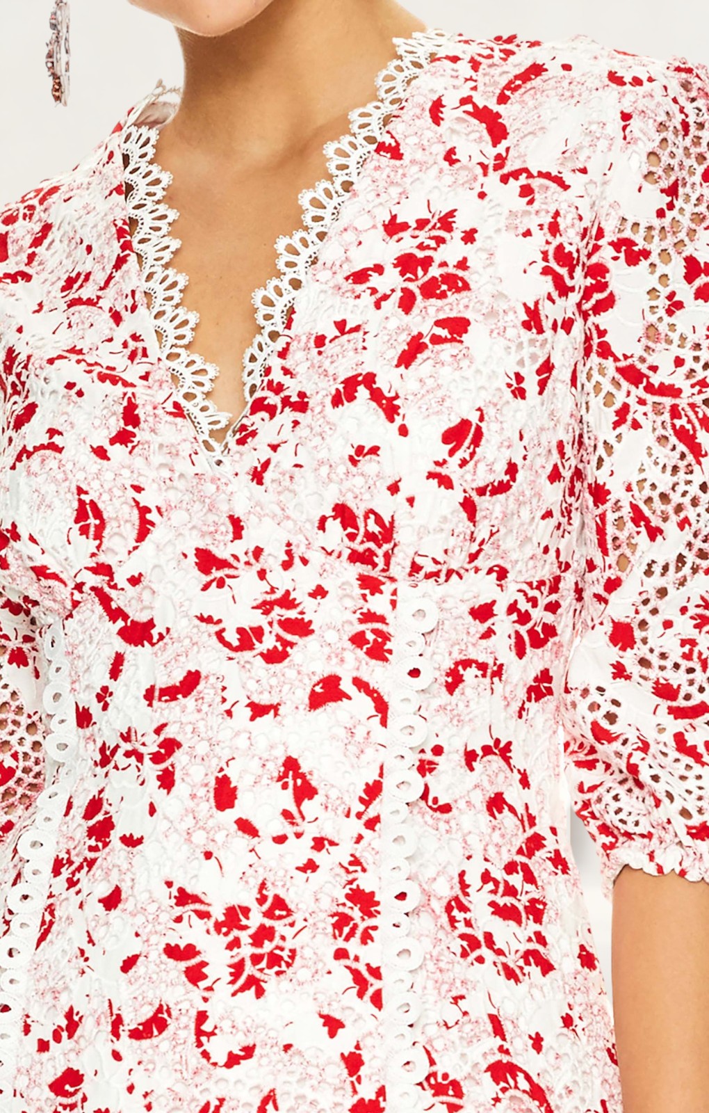 Talulah Red Daisy Dance & Romance Mini Dress