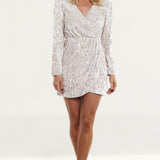 Talulah Sequin For Now Mini Dress