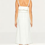 Talulah White Champagne Cocktail Midi Dress