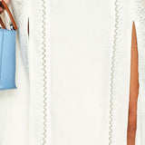 Talulah White Champagne Cocktail Midi Dress