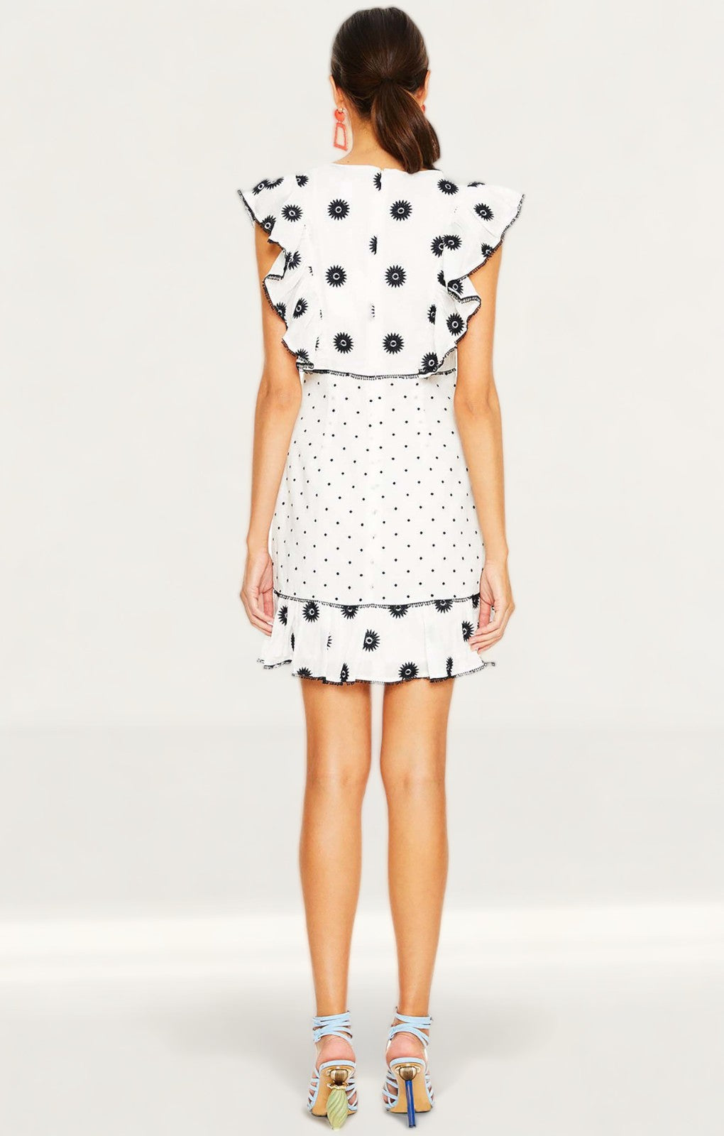 Talulah White Whimsical Mini Dress