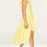 Talulah Yellow Margarita Midi Dress