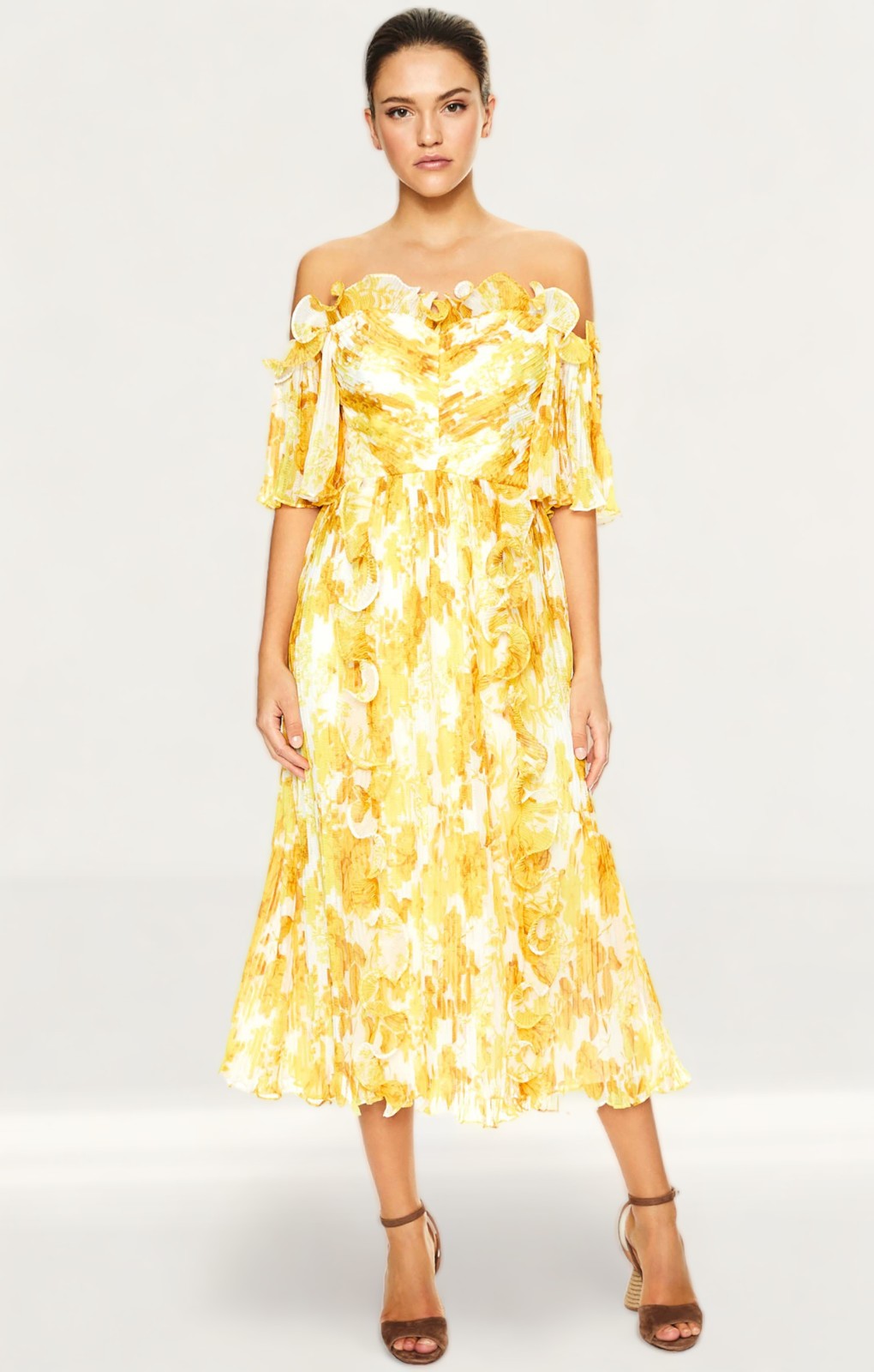 Talulah Yellow Sunshine Midi Dress product image