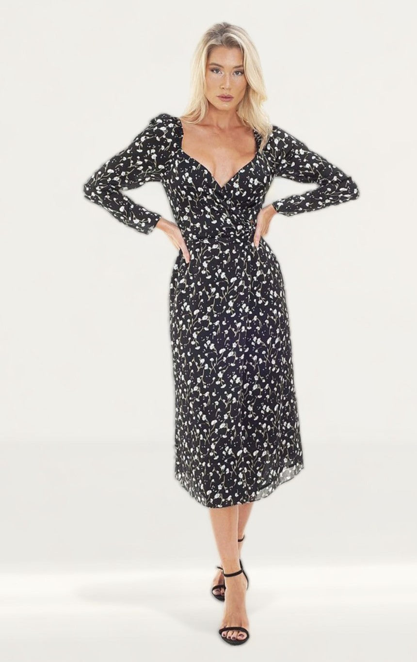 The East Order Lucette Midi Dress