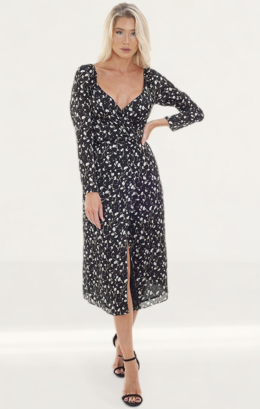 The East Order Lucette Midi Dress