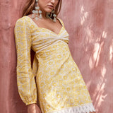 Talulah Yellow Margarita Mini Dress