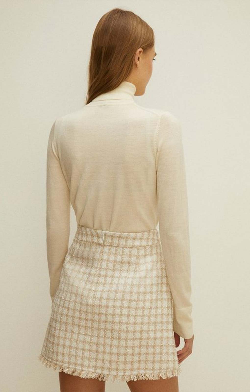 Oasis Tweed Fringed Co-Ord