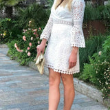 TwoSisters The Label Brooklyn White Mini Dress