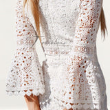 TwoSisters The Label Brooklyn White Mini Dress