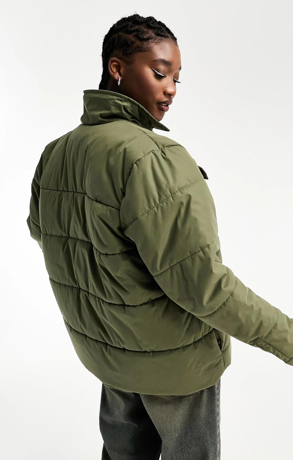 Vans Foundry Puffer Mte Jacket In Winter Green – coats & jackets by Vans, available to rent from Hirestreet
