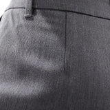 Vero Moda Tailored Kick Flare Trousers In Medium Grey Melange – trousers by Vero Moda, available to rent from Hirestreet