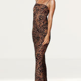 Winona Lynx Maxi Dress
