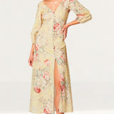 Winona Melville Button Midi Dress