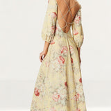 Winona Melville Button Midi Dress
