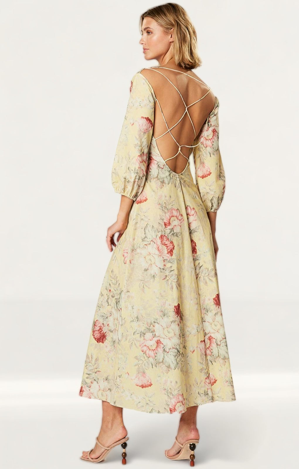 Winona Melville Button Midi Dress