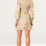 Winona Melville Shirring Mini Dress